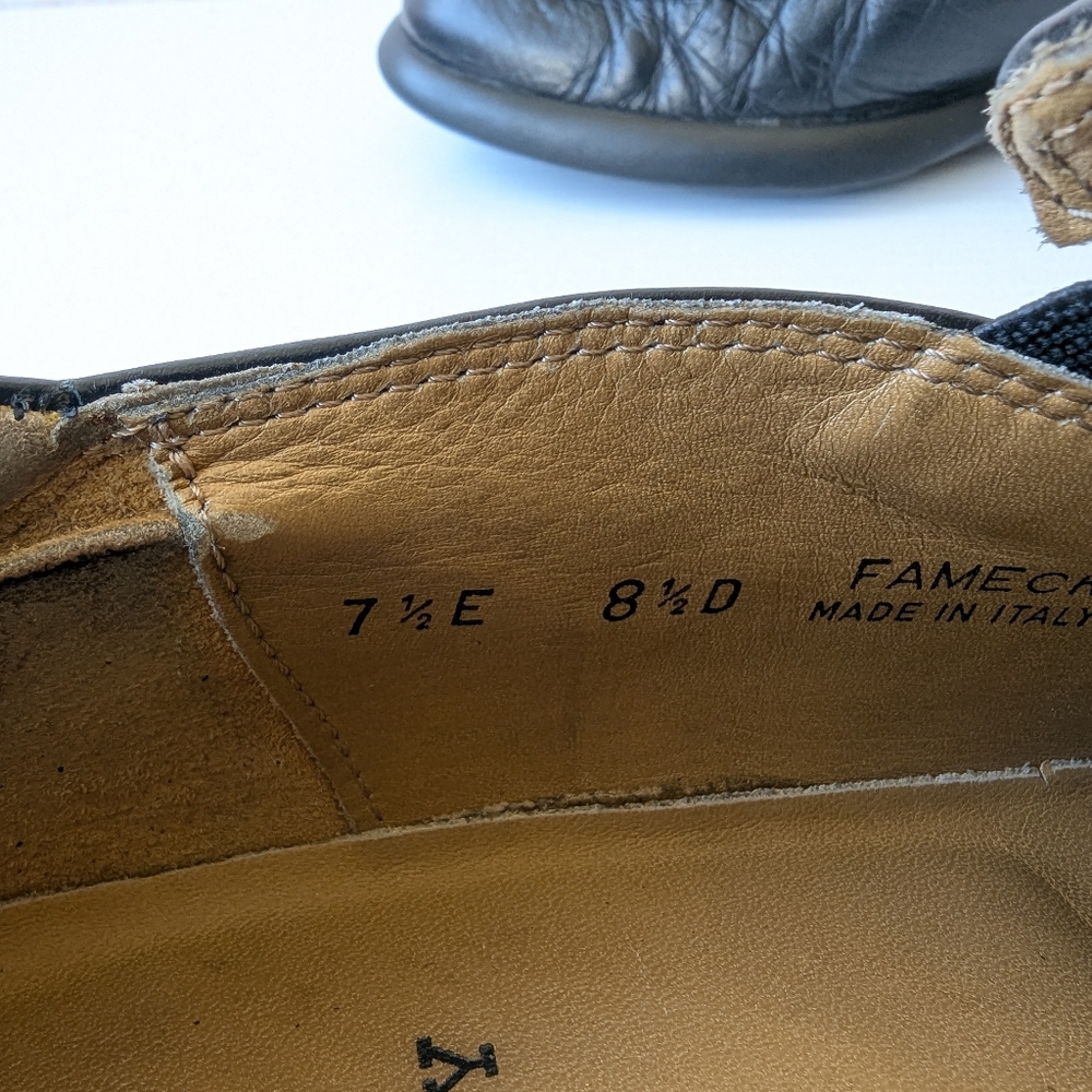 Bally Black Leather Loafers with Square Toe - Picture 9 of 12